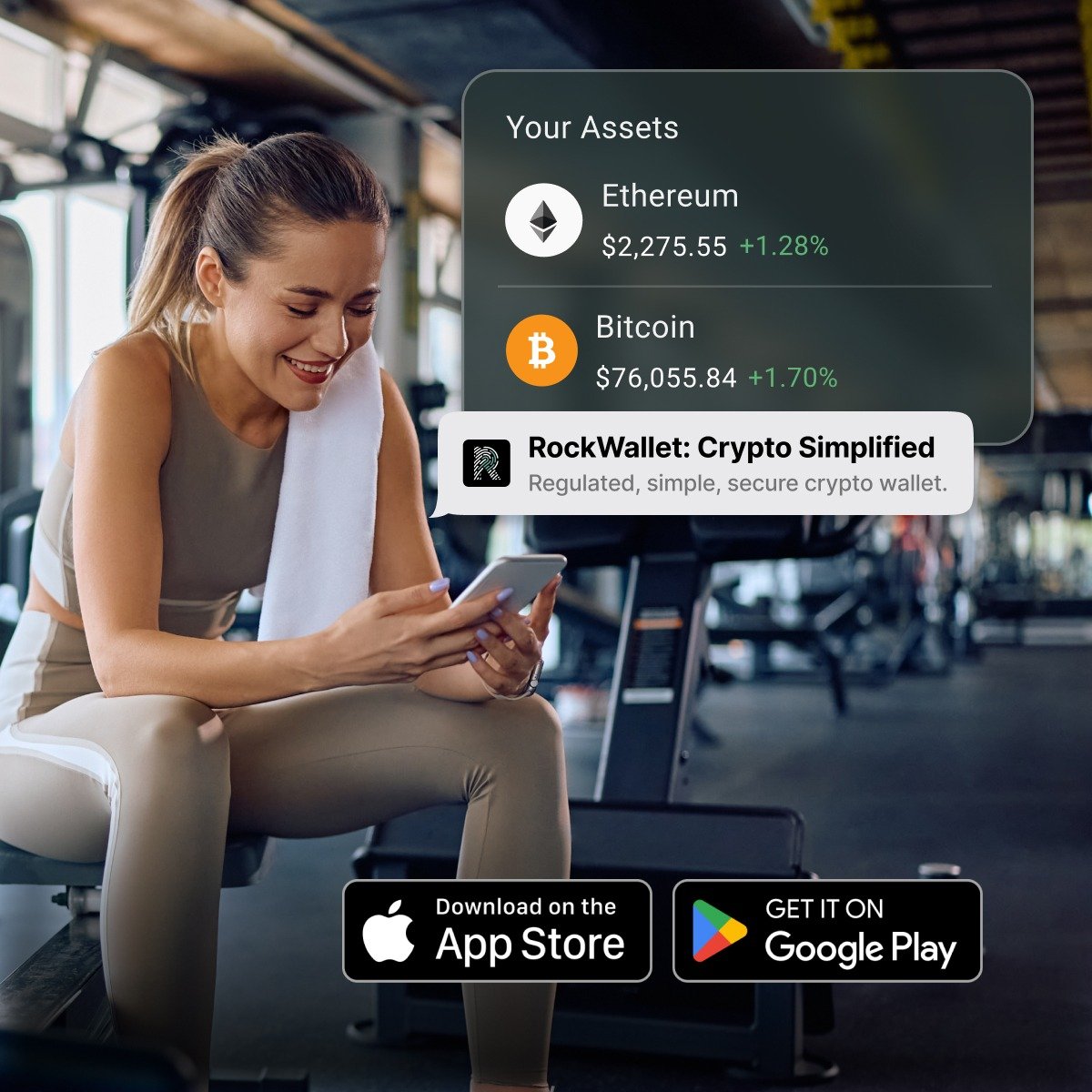RockWallet - Buy and hold crypto with confidence