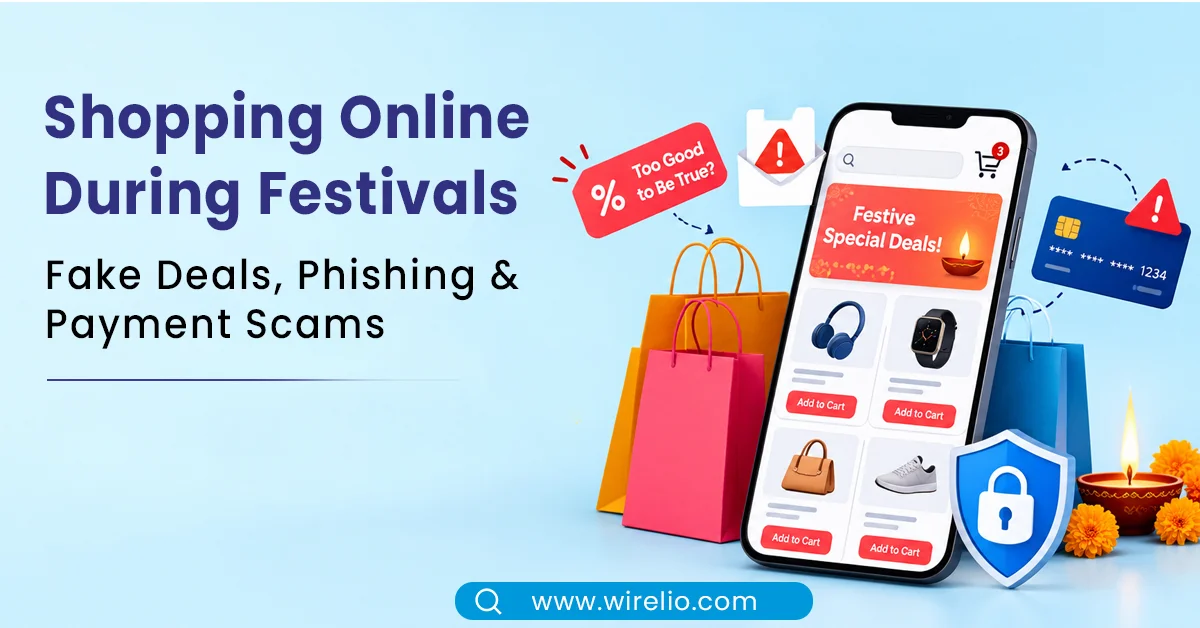 Online shopping scams, phishing and payment fraud during festive sales